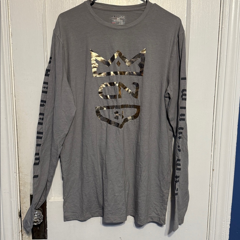 Under Armour Cam Newton Gray HeatGear Shirt